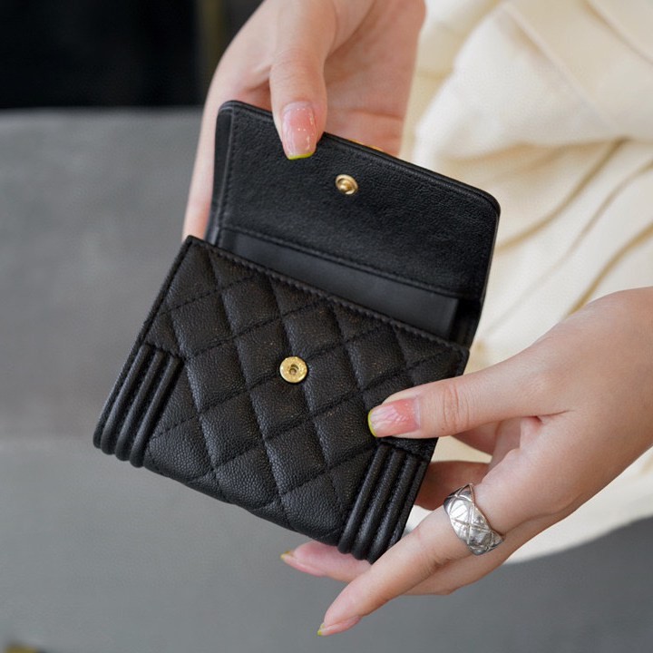 Leboy短夾 經典黑金_5