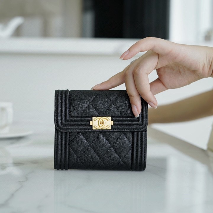 Leboy短夾 經典黑金_1