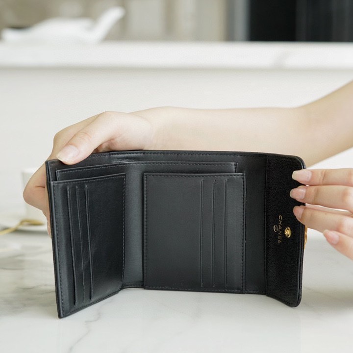 Leboy短夾 經典黑金_5