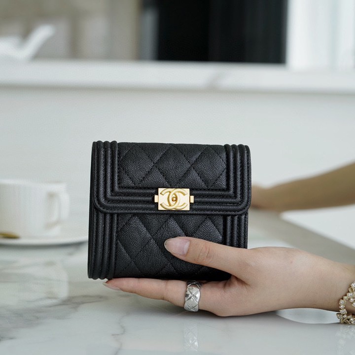 Leboy短夾 經典黑金_6