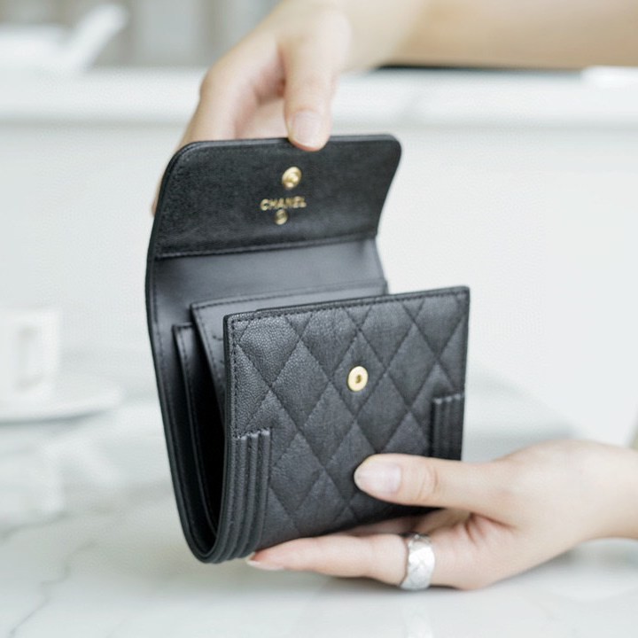 Leboy短夾 經典黑金_4