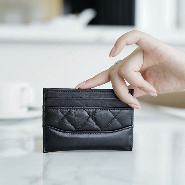 Gabrielle流浪系列經典卡夾黑色_3