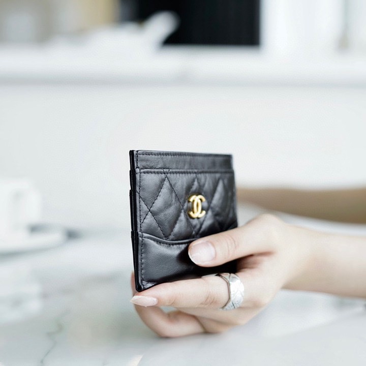 Gabrielle流浪系列經典卡夾黑色_2