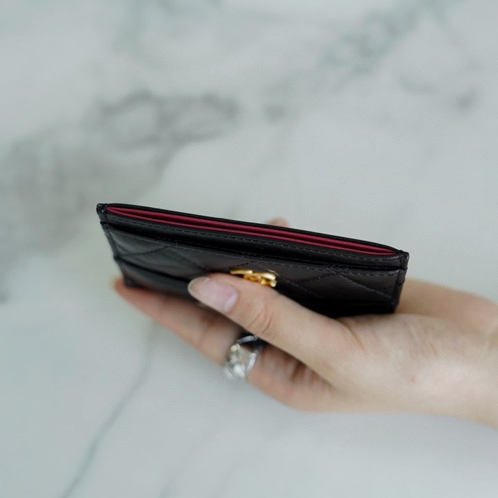 Gabrielle流浪系列經典卡夾黑色_5