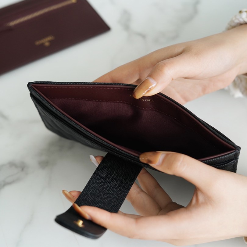 三合一手機包 黑金_4