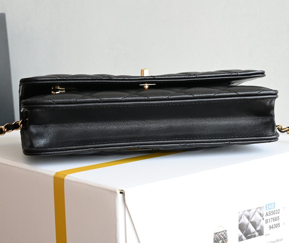 25C Woc發財包 羊皮黑金_3