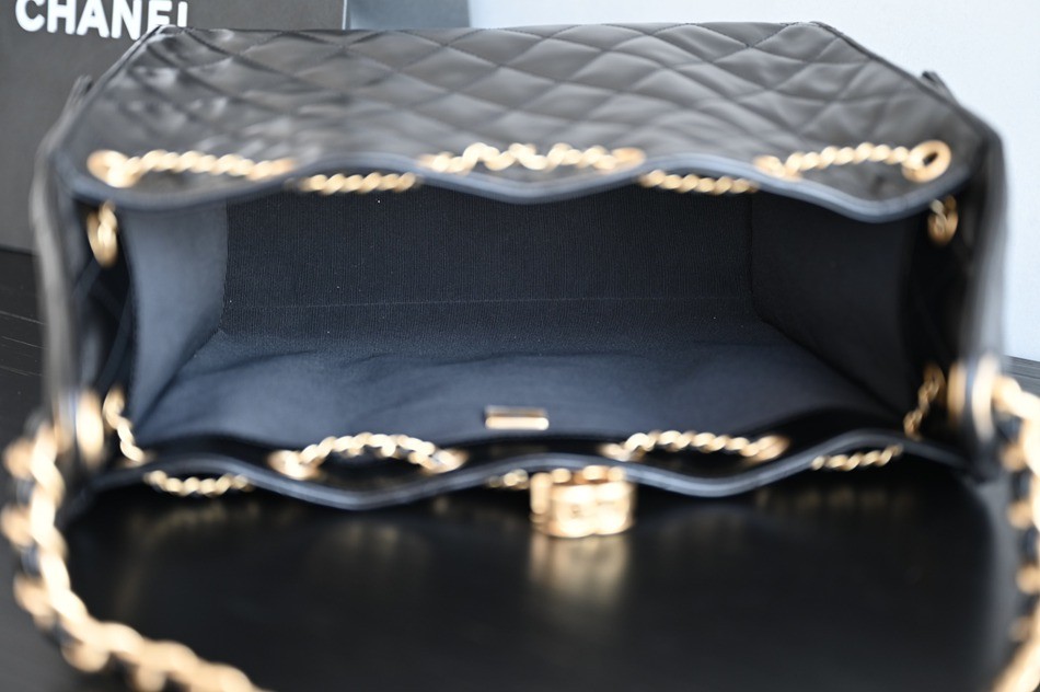 25Bag黑色小號油蠟牛皮_4