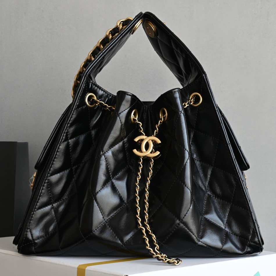 25Bag黑色小號油蠟牛皮_1