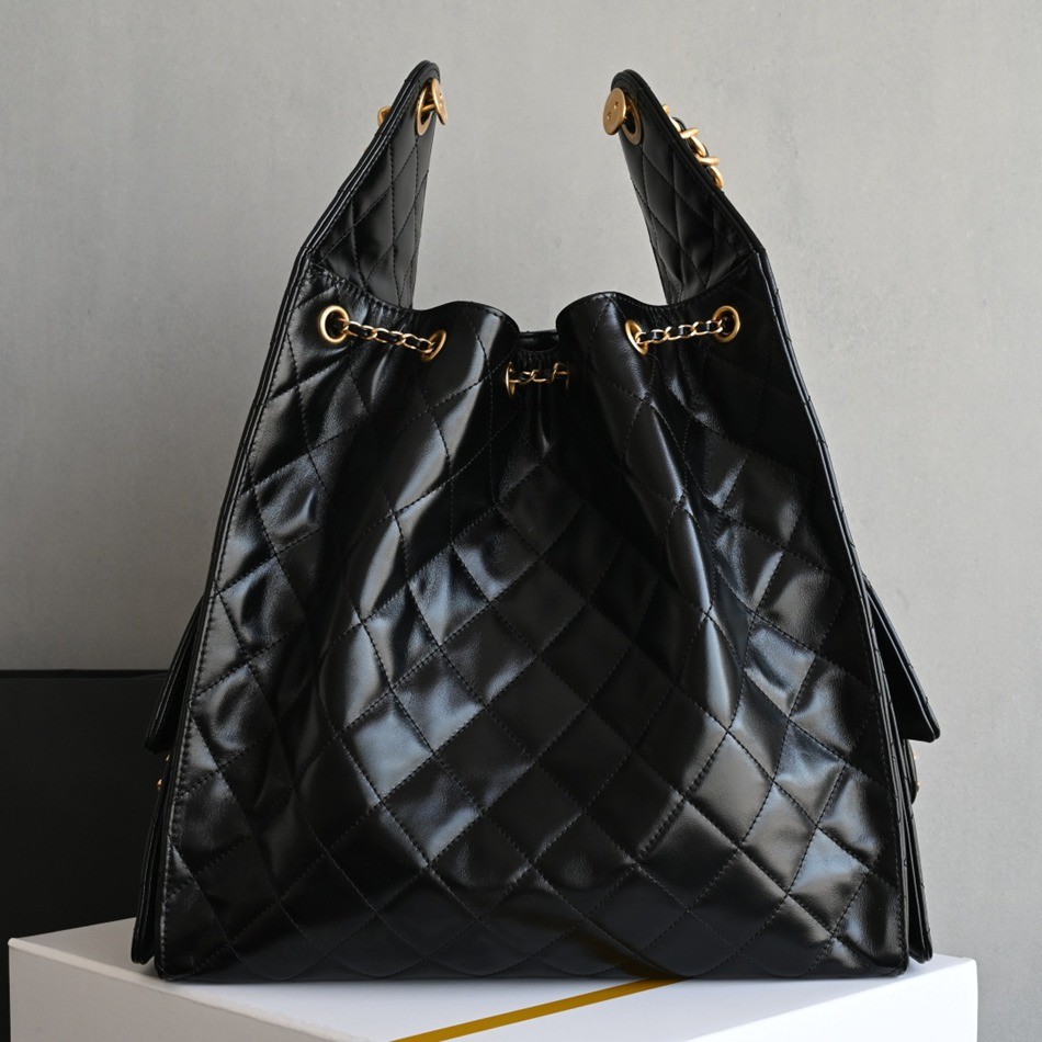 25Bag黑色中號油蠟牛皮_2