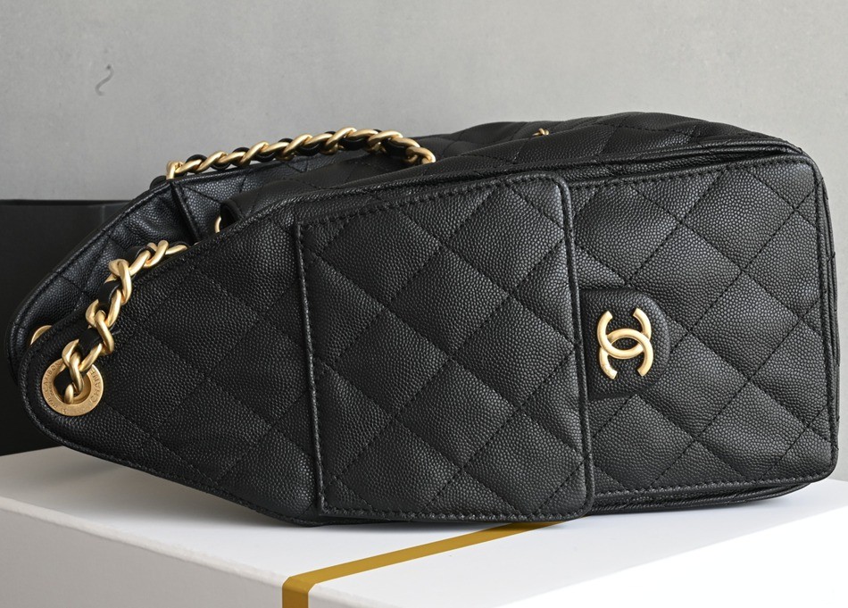 25Bag黑色小號荔枝紋_5