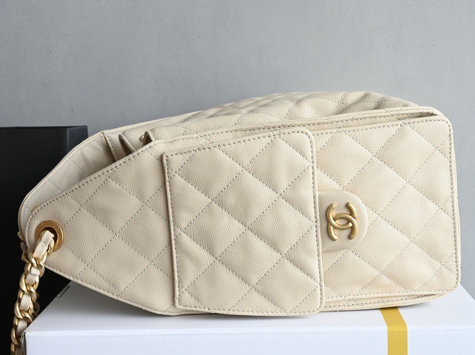 25Bag嬉皮購物包小號 奶茶色_3