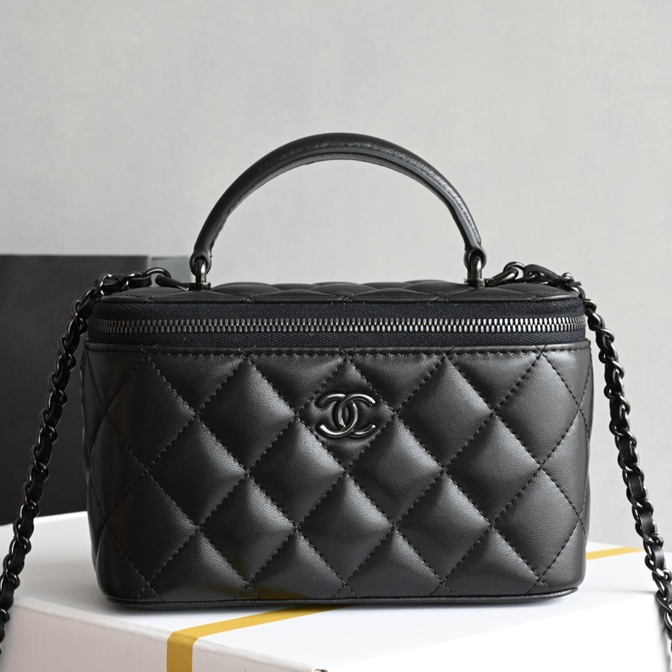 25P So Black全黑長盒子 化妝包大號_1