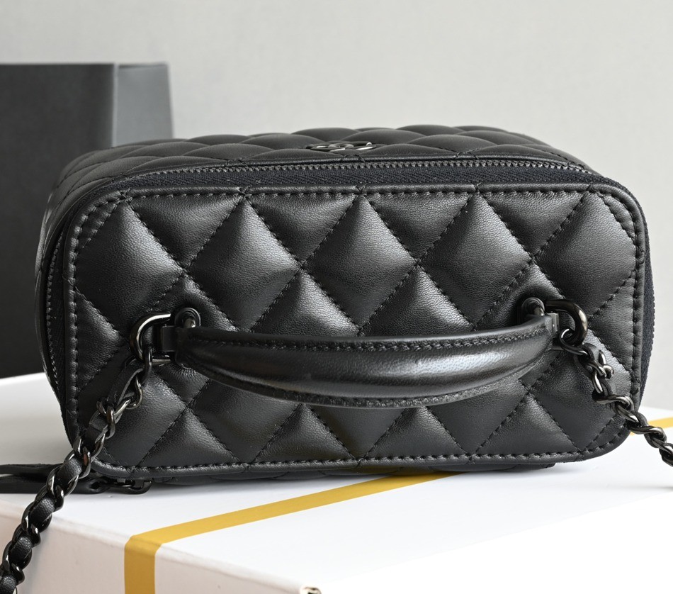 25P So Black全黑長盒子 化妝包大號_5