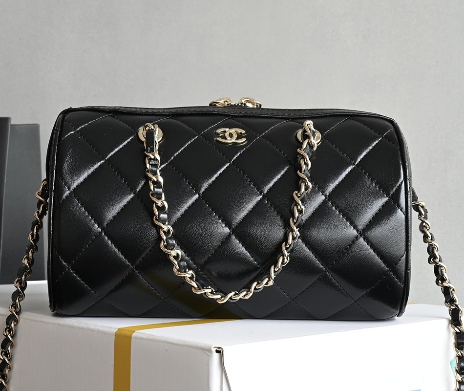 25P波士頓保齡球 羊皮黑色_1