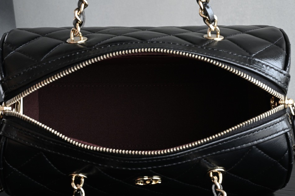 25P波士頓保齡球 羊皮黑色_6