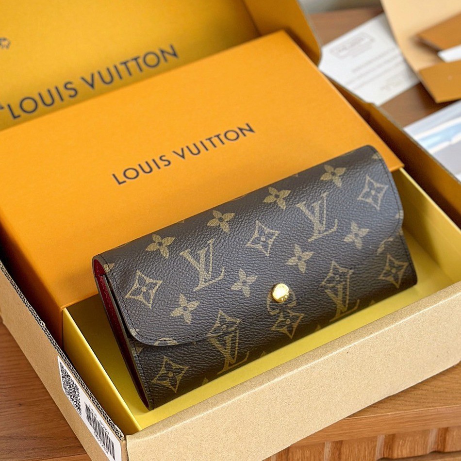 M60697  Emilie長夾紫紅_1