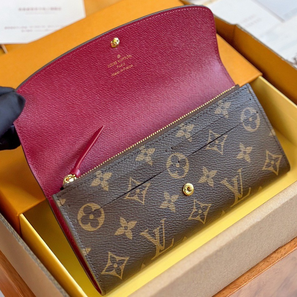 M60697  Emilie長夾紫紅_3