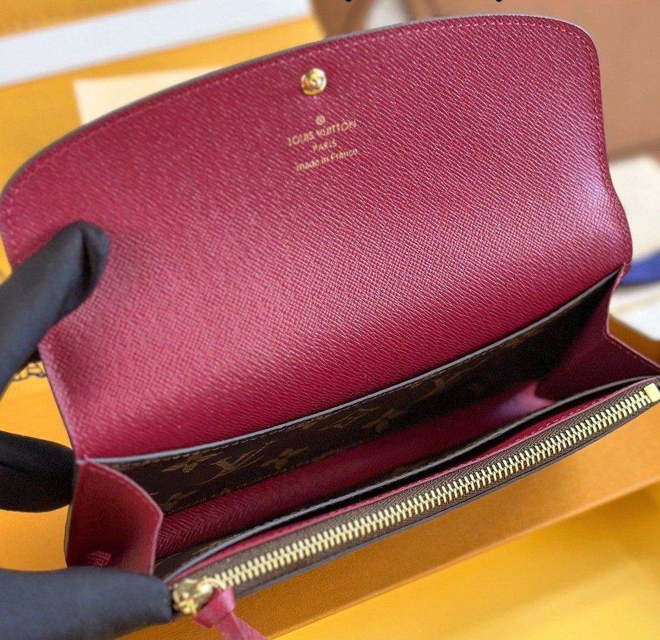 M60697  Emilie長夾紫紅_4