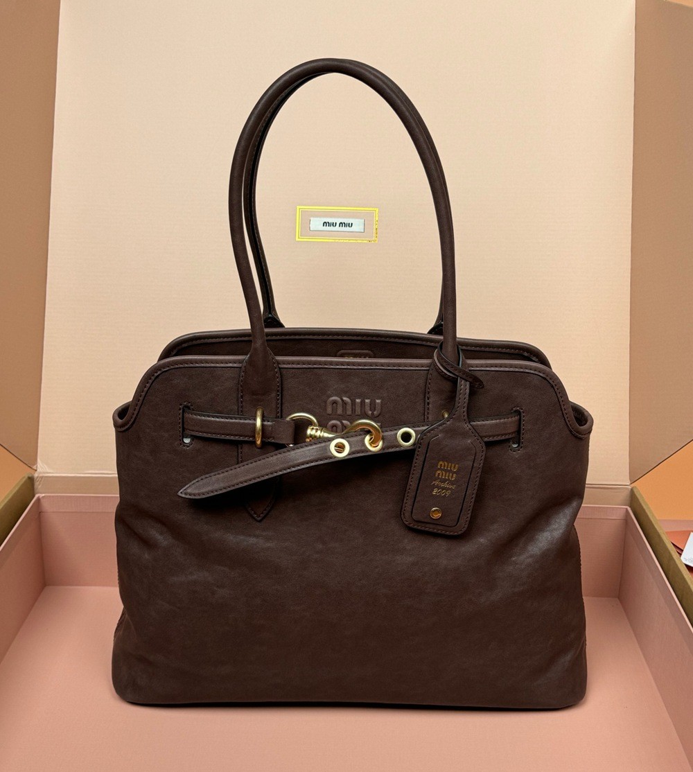 Adventure Nappa手提包中號石南木色_1