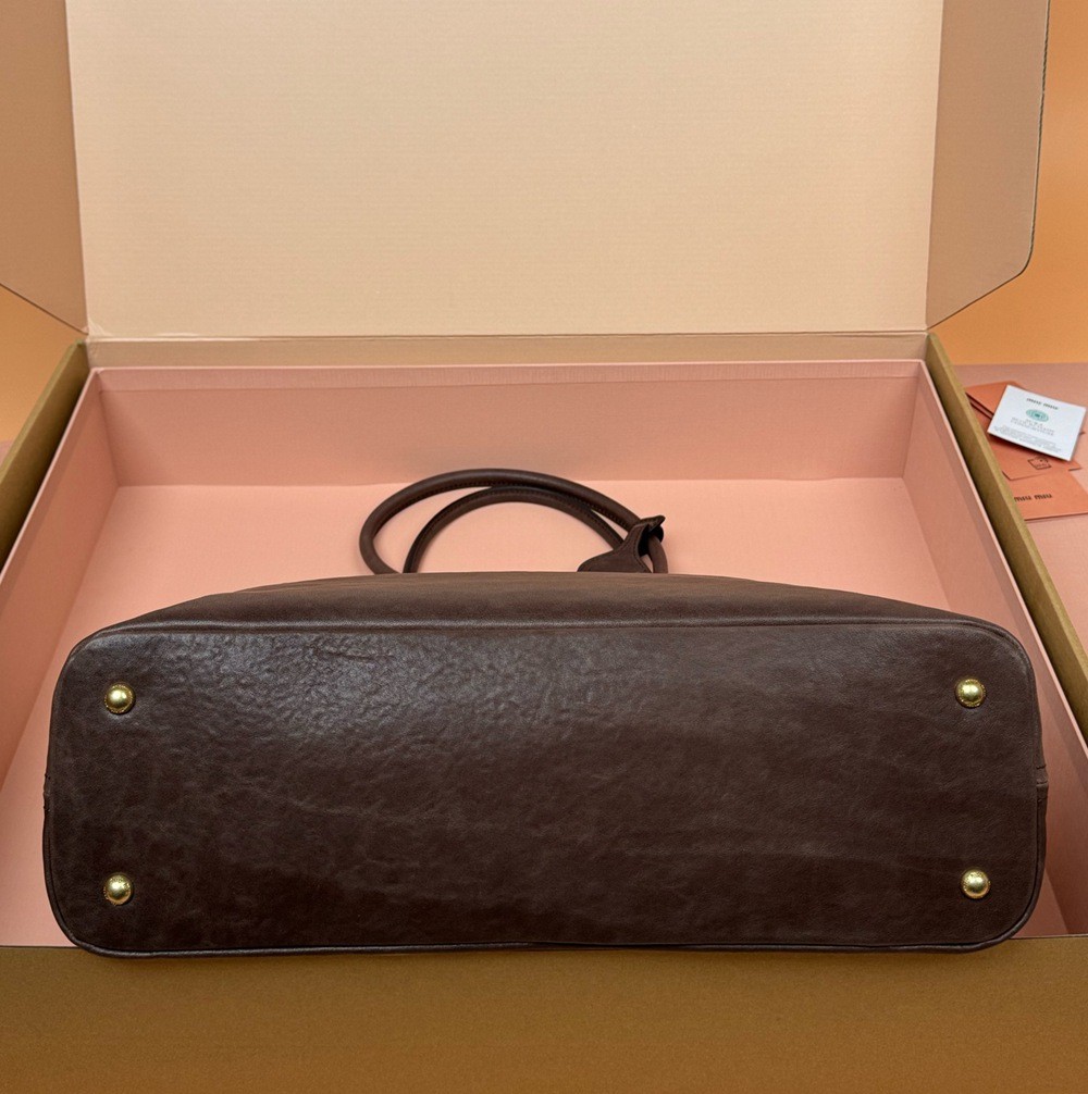 Adventure Nappa手提包中號石南木色_5