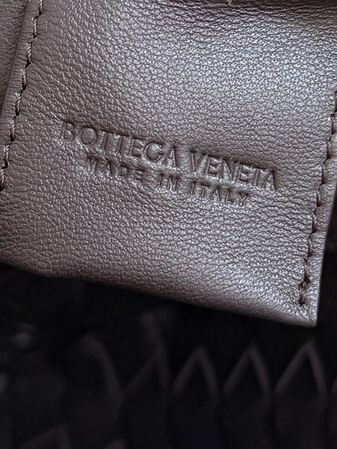 844250 Campana肩背包大號 黑棕色_8