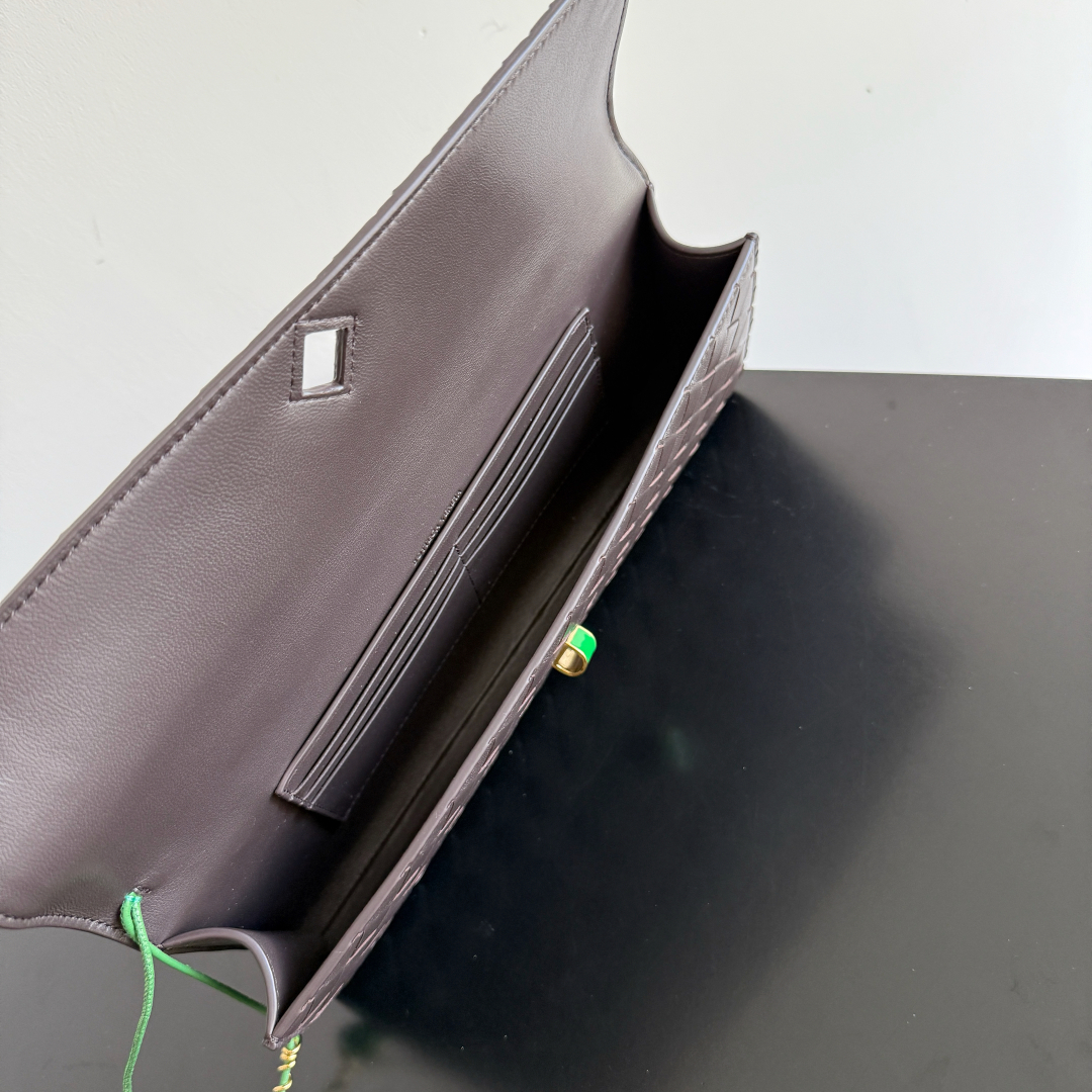 741511手拿晚宴包 黑棕色_10