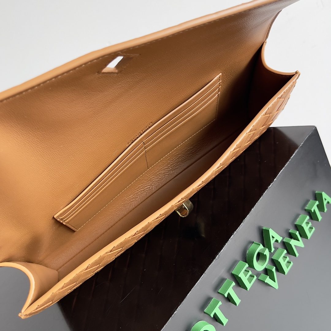 741511手拿晚宴包 栗棕色_10