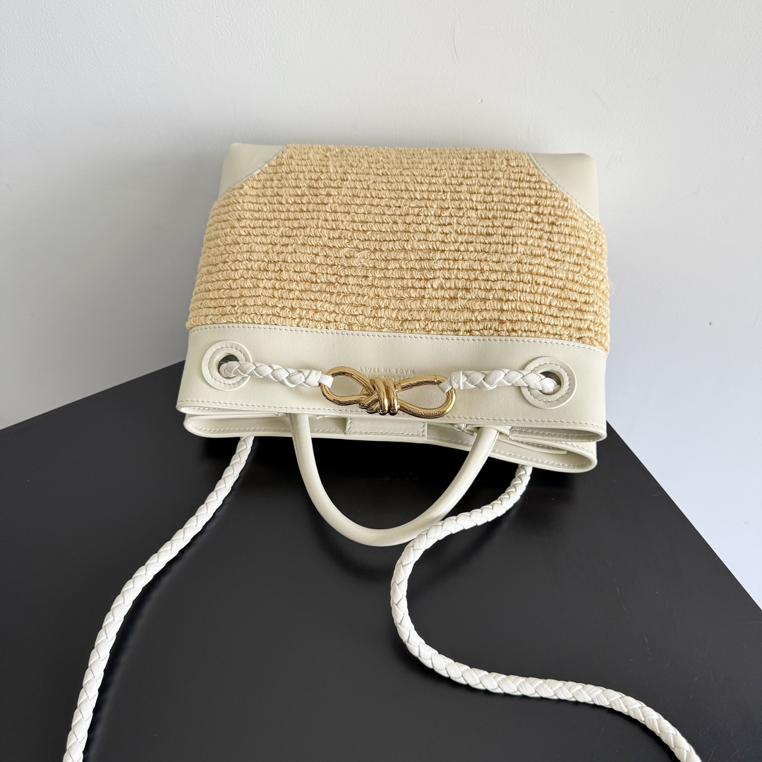 743568 Andiamo蝴蝶結小號 拉菲草/海鹽色_6