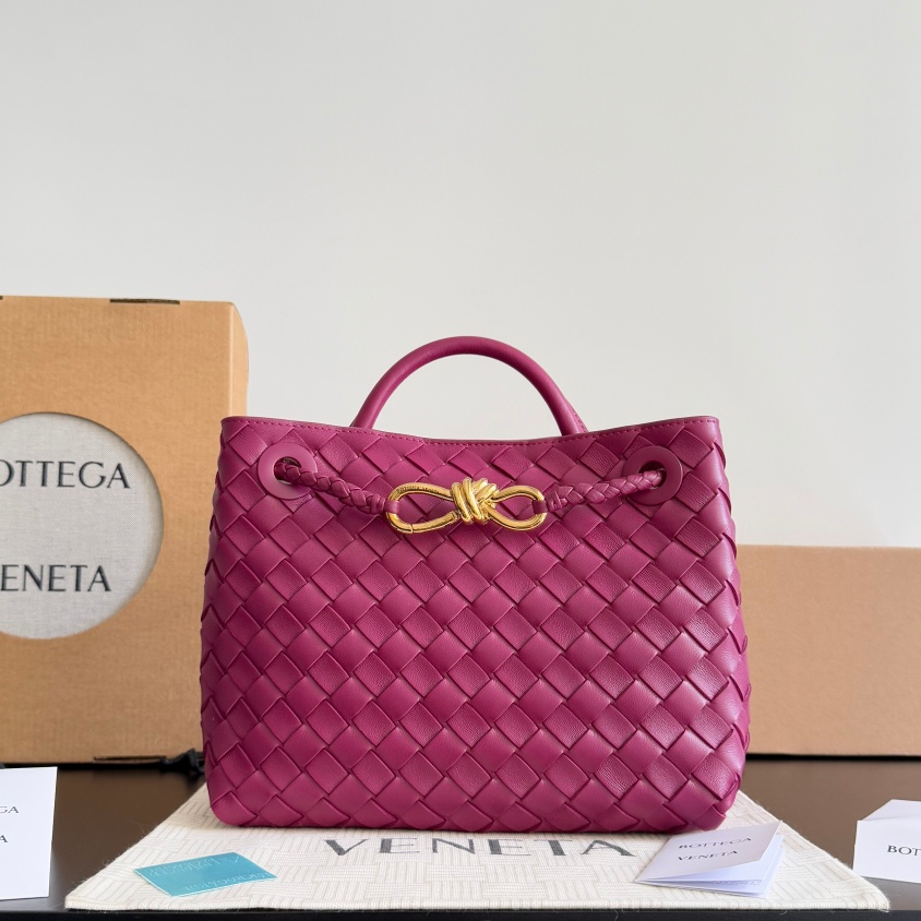 743568 Andiamo蝴蝶結小號 漿果紅色_1