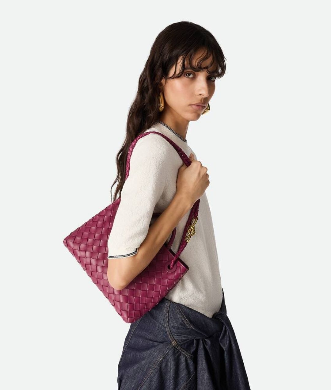 743568 Andiamo蝴蝶結小號 漿果紅色_11