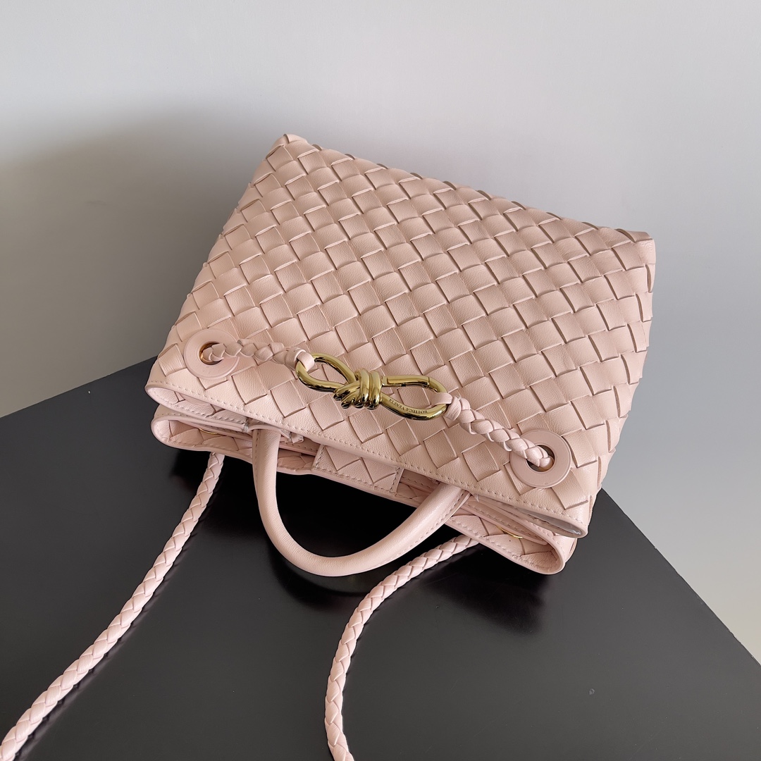 743568 Andiamo蝴蝶結小號 浮雕粉色_6