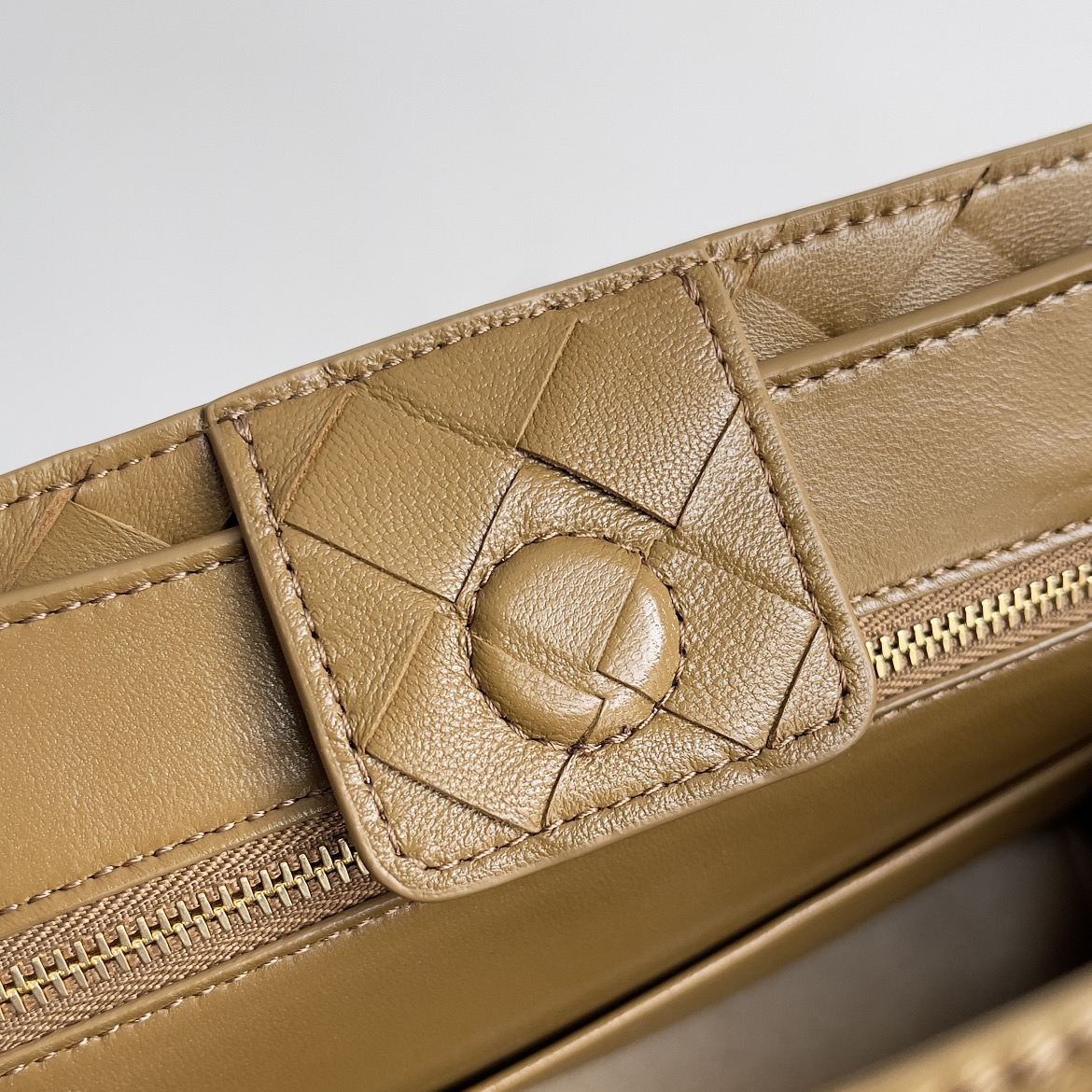 743568 Andiamo蝴蝶結小號 芥末綠_8