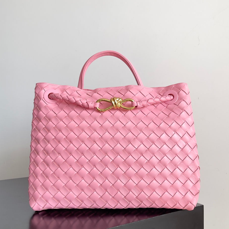 743572 Andiamo蝴蝶結中號 絲帶粉_1