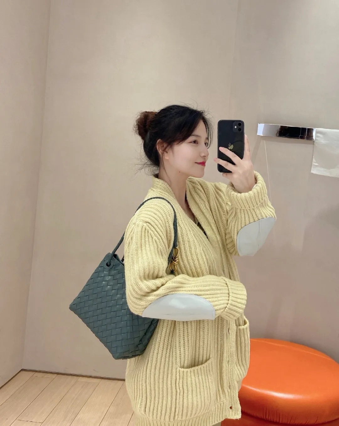 743572 Andiamo蝴蝶結中號 石板灰_11