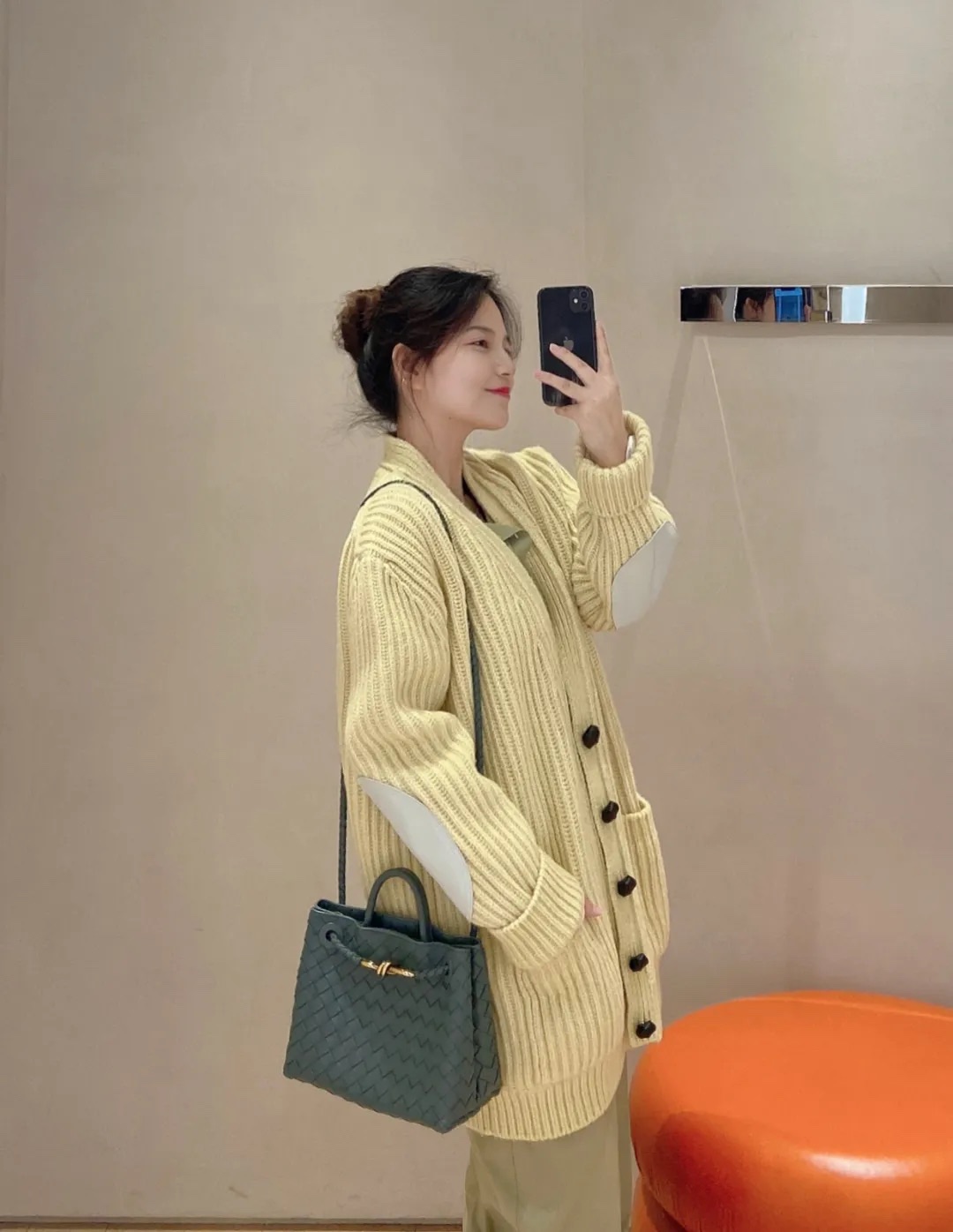 743572 Andiamo蝴蝶結中號 石板灰_13