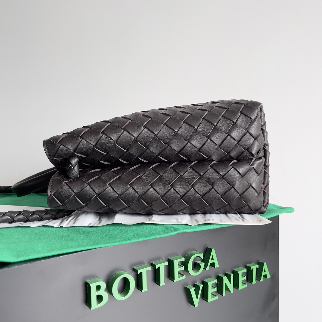 743572 Andiamo蝴蝶結中號 黑棕色_2