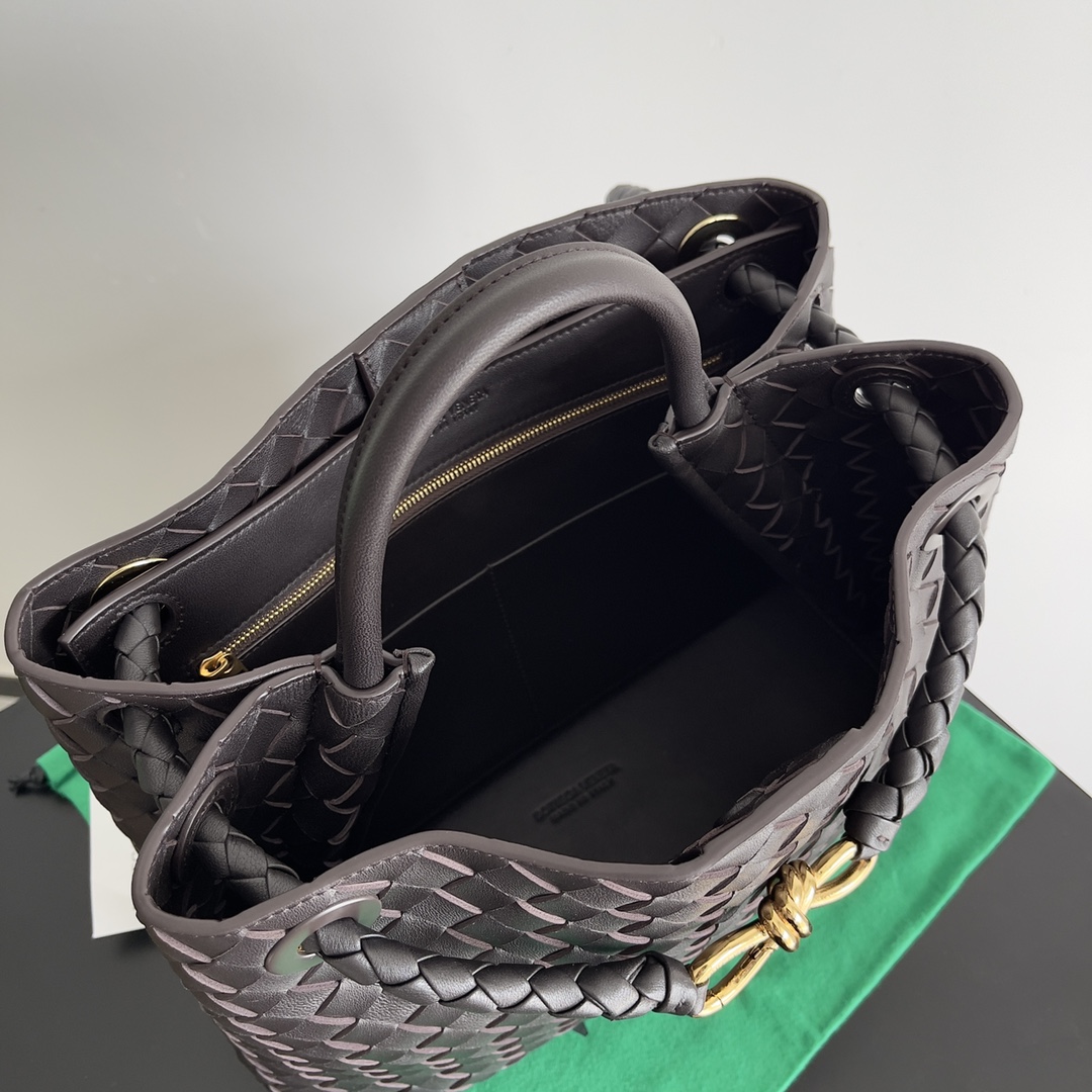 743572 Andiamo蝴蝶結中號 黑棕色_8