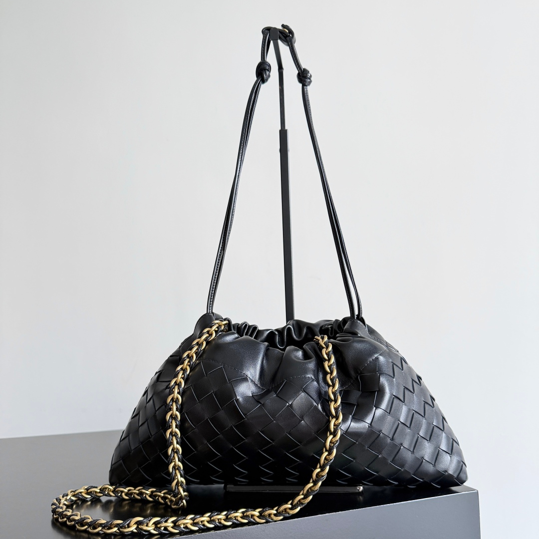 839394鍊條垃圾袋 黑色_4