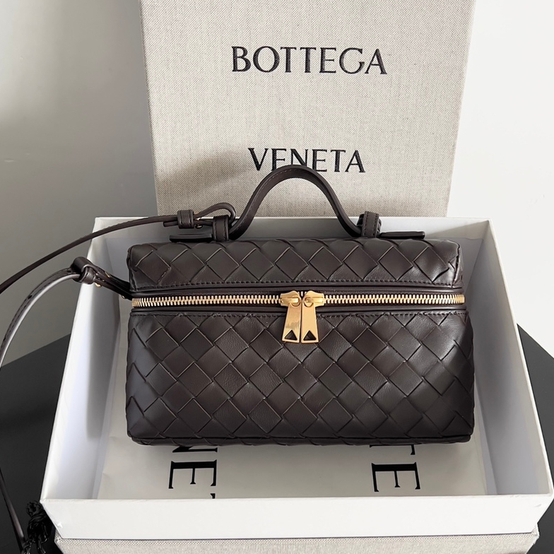 789109化妝包 黑棕色_1