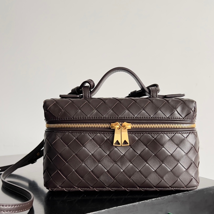 789109化妝包 黑棕色_2