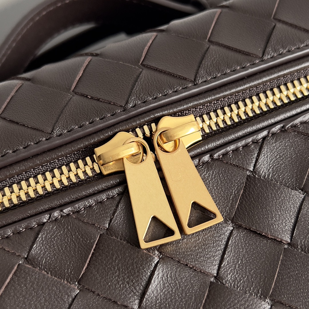 789109化妝包 黑棕色_5