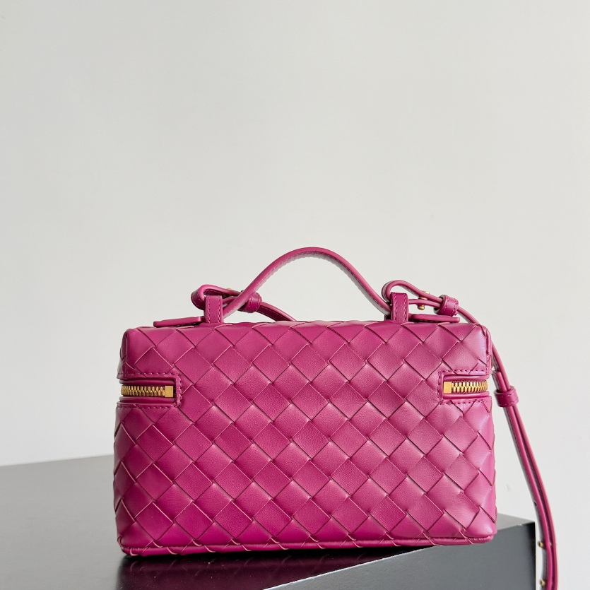 789109化妝包 漿果紅色_3