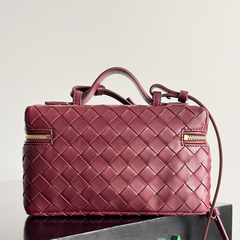 789109化妝包 酒紅色_5