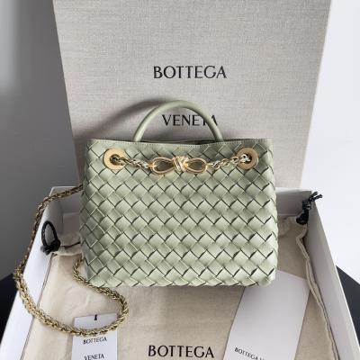 786008小號Andiamo鏈條包 洞石綠