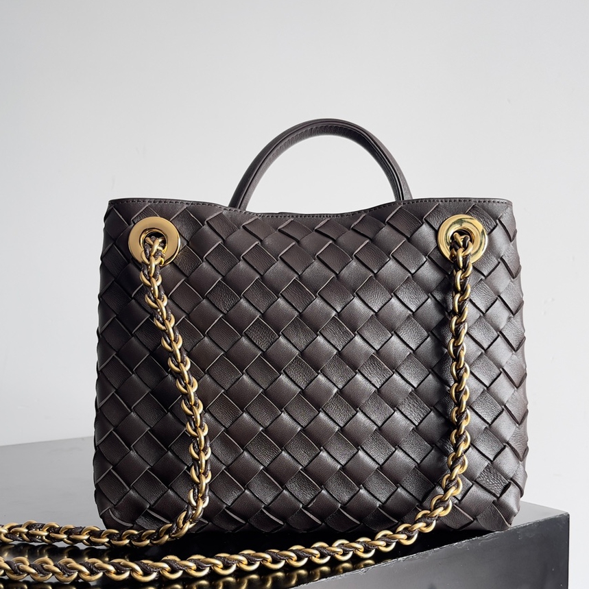 786008小號Andiamo鏈條包 巧克力棕色_4