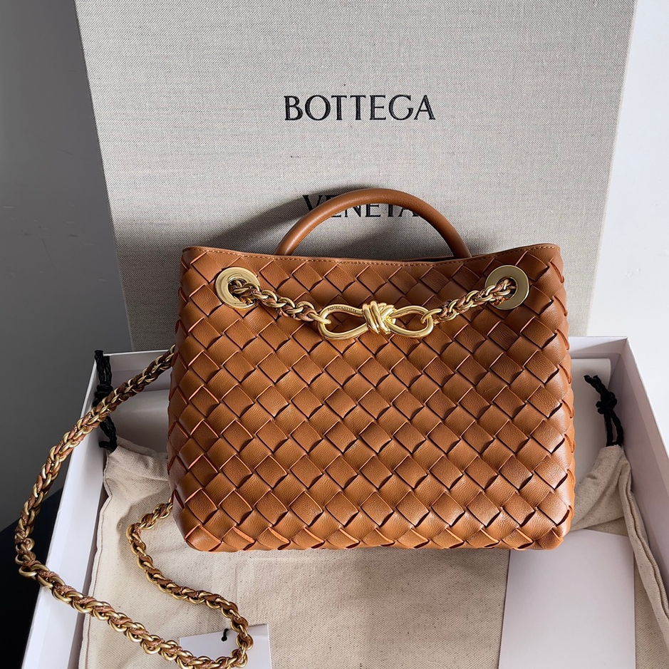 786008小號Andiamo鏈條包 栗棕色_1