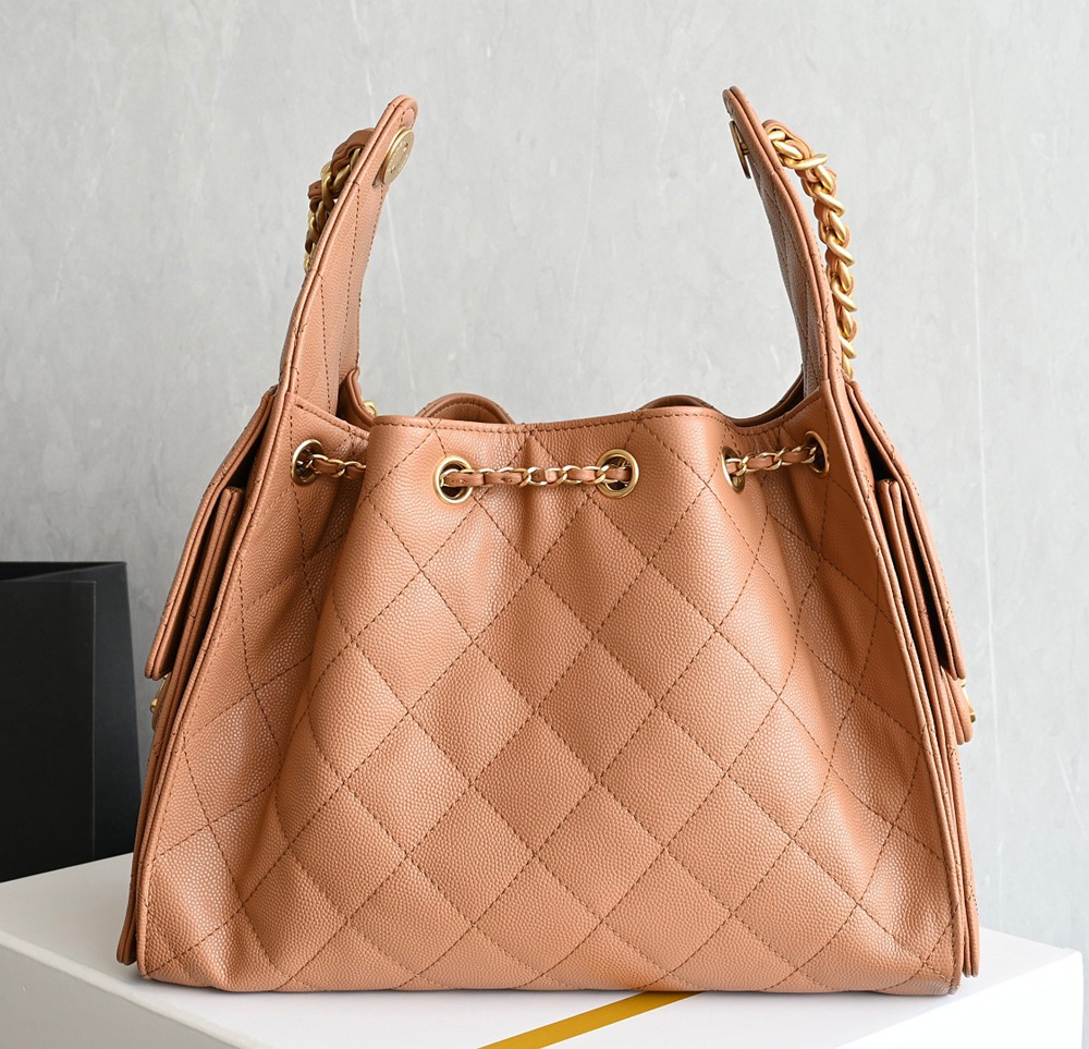 25B 25Bag嬉皮購物包小號 焦糖色_2