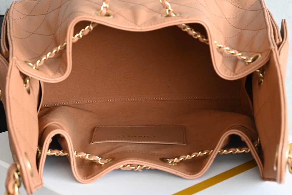 25B 25Bag嬉皮購物包小號 焦糖色_8