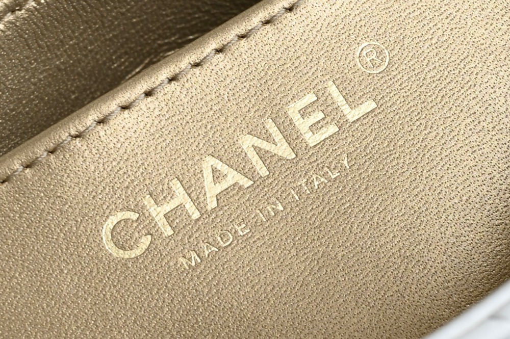 25B雙C扣口蓋包 Mini 白色_8