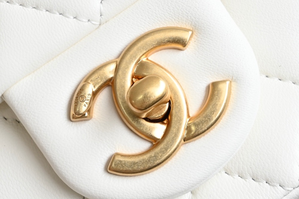 25B雙C扣口蓋包大Mini 白色_5